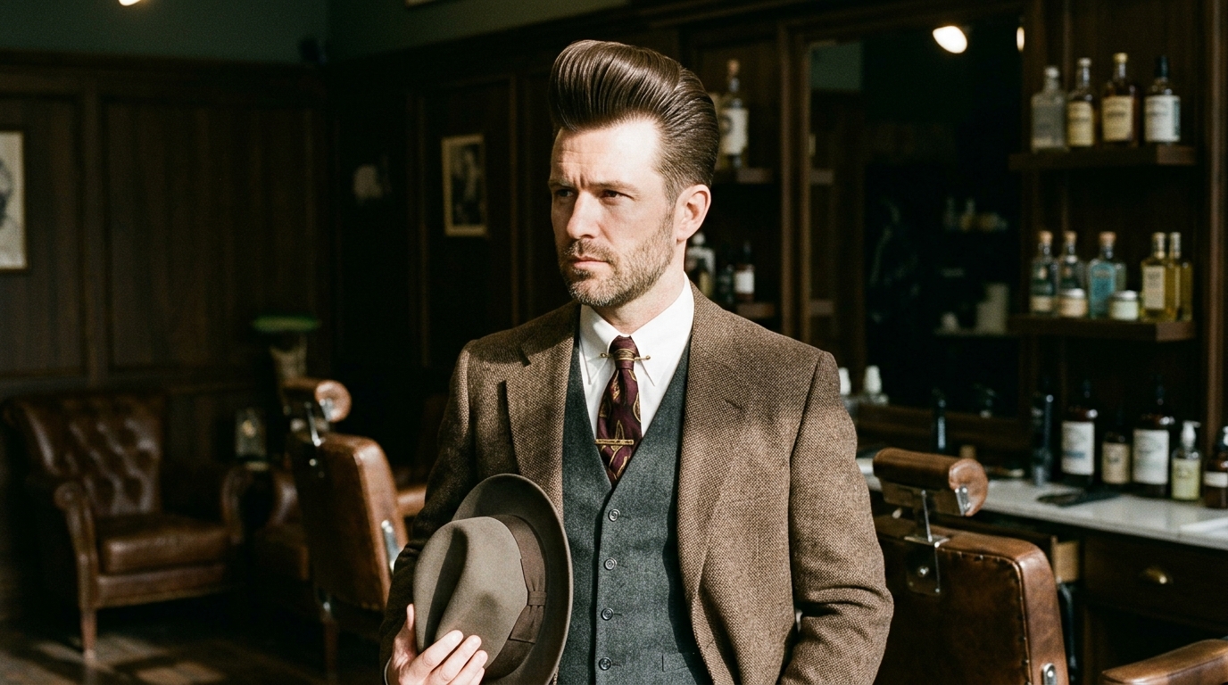 The Classic Pompadour: A Timeless Look